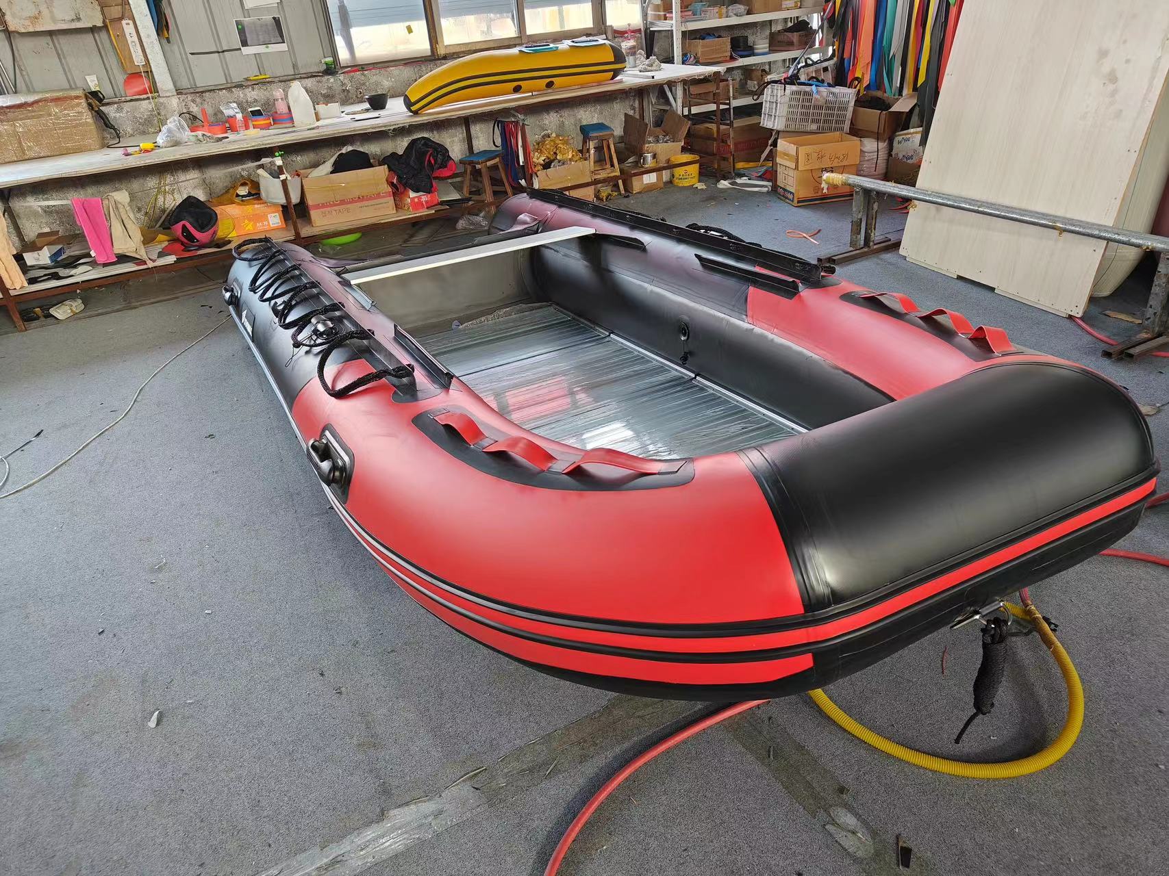  12 Fuß Aluminium-Schlauchboot mit abgerundetem Heck