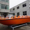 Aluminium-Schnellboot mit Außenbordmotor